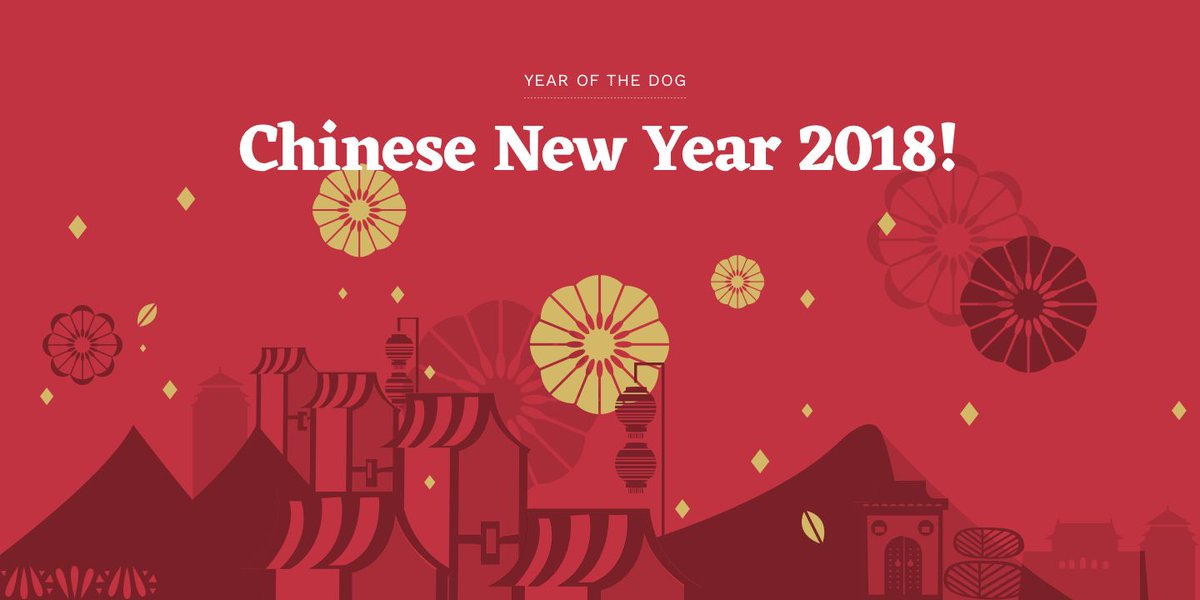 Wishing all our partners and suppliers in China a very Happy New Year #YearOfTheDog