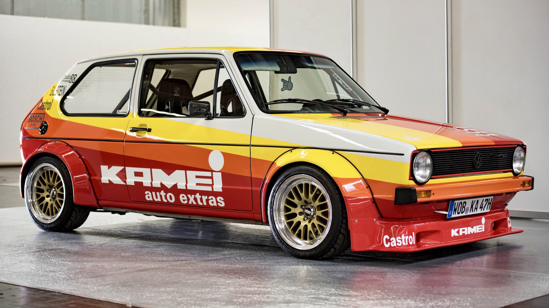 Volkswagen Golf mk1 трековый
