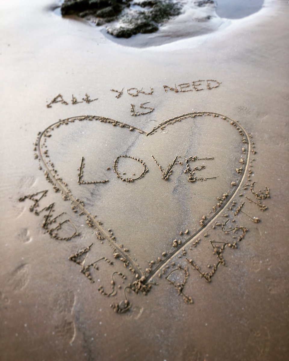 All you need is #Love... and a little less plastic. Happy #ValentinesDay. 

#showyourbeachsomelove #PlanetSuffolk