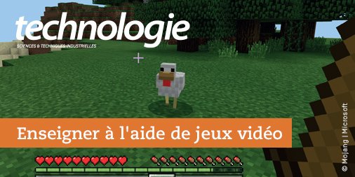 🎮 Enseignement et #jeuxvidéo : l'exemple avec #Minecraft &amp; #KerbalSpaceProgram, à lire dans la #RevueTechnologie de <a href="/reseau_canope/">Réseau Canopé</a> ⬇️
En savoir + ↘️ bit.ly/Technologie211