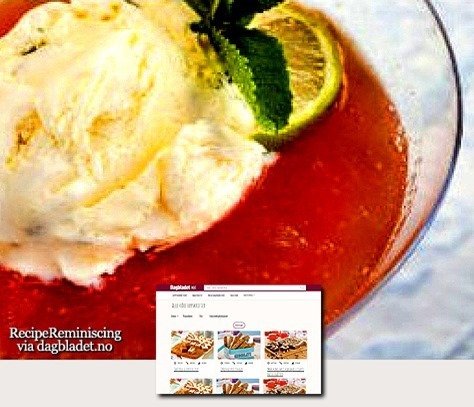 TedTidious's tweet photo. Rhubarb Compote with Homemade Ice Cream / Rabarbrakompott med Hjemmelaget Iskrem https://t.co/2hrOPaGGE5 https://t.co/kYeMvBdeC2