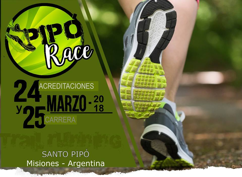 misionesonline's tweet photo. Hasta el 25 de febrero se podrá inscribir al Pipó Race 2018 https://t.co/V77tTIqcdH https://t.co/Er2pwL7wK4