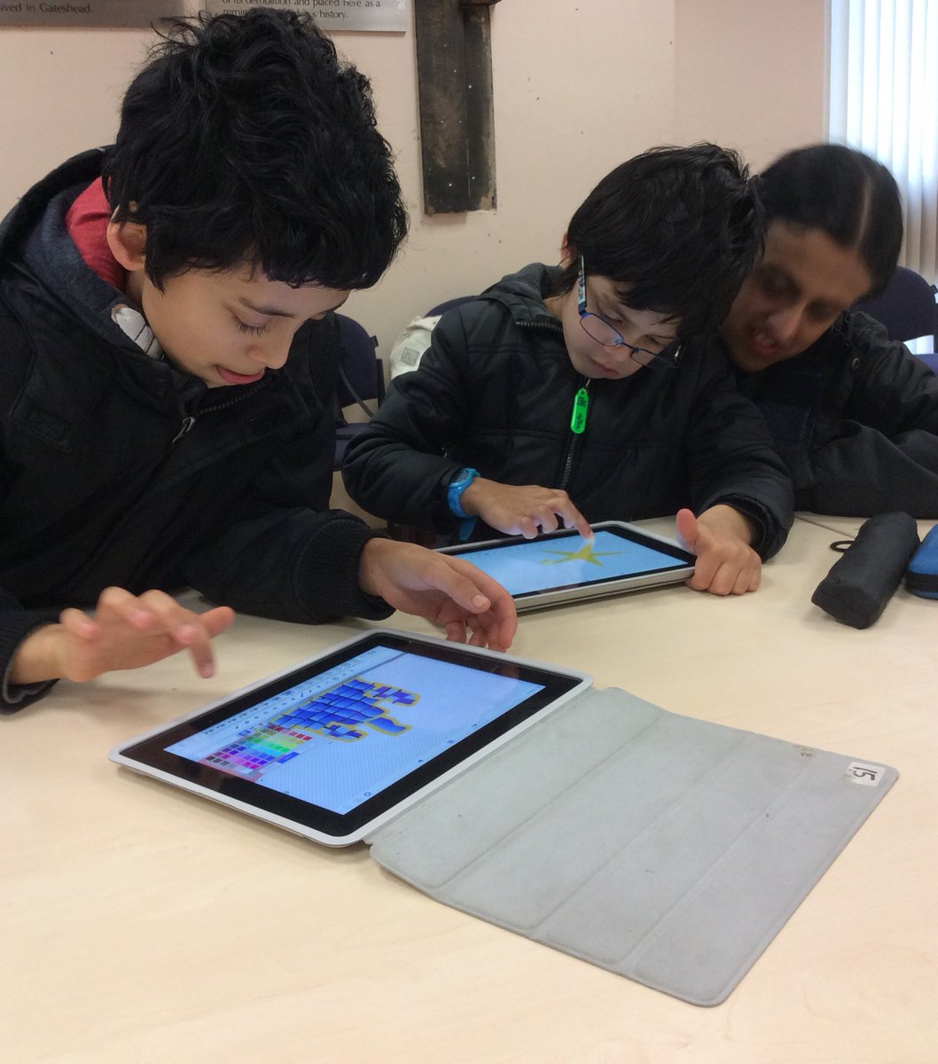 PiPadawans's tweet image. The look of #creativity #BlaydonLibrary @GatesheadLibs #Angel20 #animations