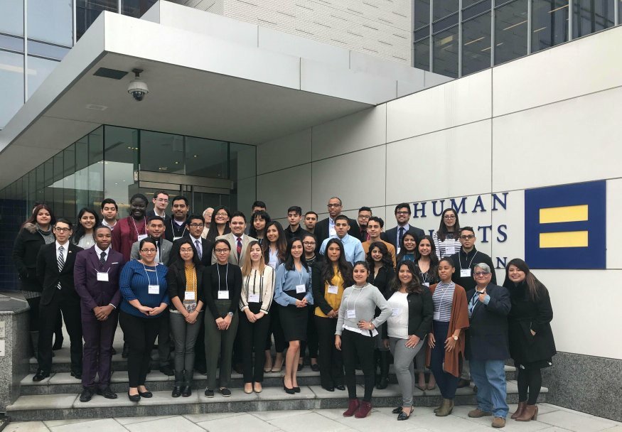 Meet our early conference attendees. We are so excited to officially kick off the day today learning, sharing and preparing for our Capitol visits tomorrow! #EMERGE2018 #LULAC2018
