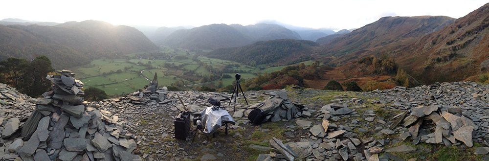 Another day at the office... filming <a href="/DogAndStick/">Dog&Stick</a>, Borrowdale, Cumbria. bantamfilms.com/a-dog-and-a-st… #LakeDistrict #Cumbria #Documentary #Filmmaking