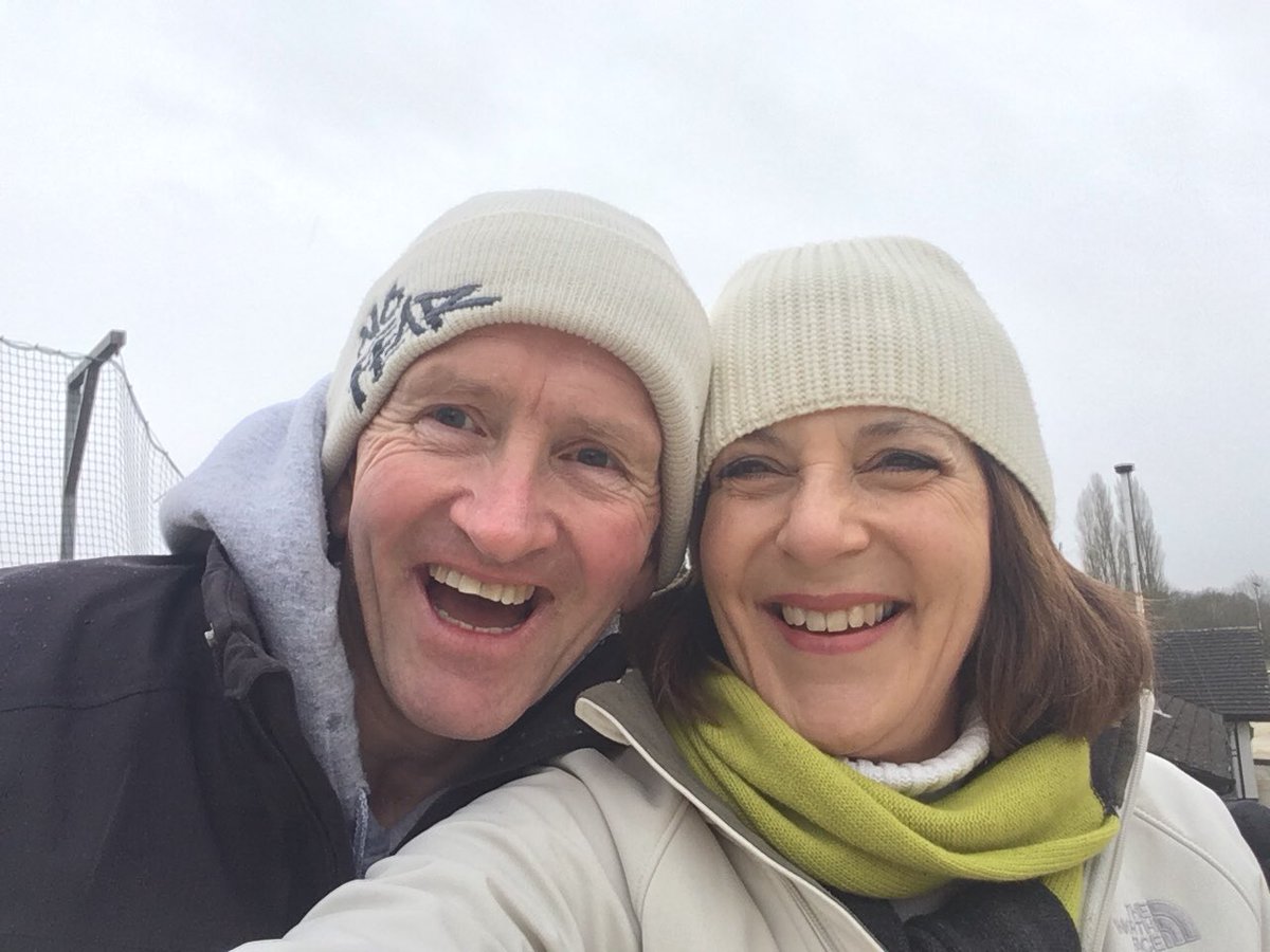 AliRVowles's tweet photo. Delighted to spend the morning with Eddie the Eagle @gloucester_ski where he learnt his skills and talk about THAT jump in Calgary 30 years ago today! @bbcpointswest @BBCGlos https://t.co/4LG7i7zZ7N