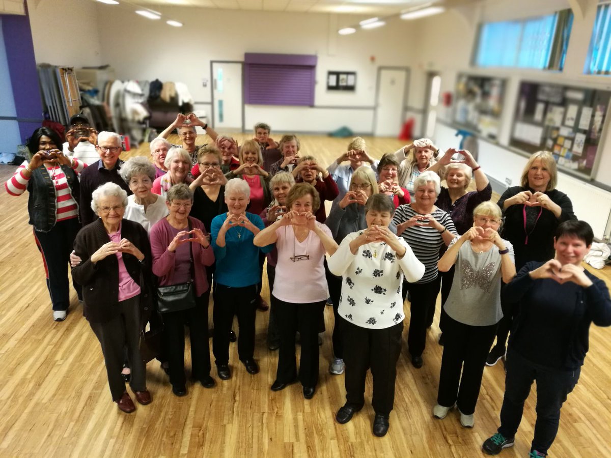 moveitorloseit1's tweet image. Our class members are feeling the love this #ValentinesDay at Falcon Lodge Community Centre. 

It's a class designed to help people move more, get more active and make friends. What more can you ask for? 

#exercise #fitness #wellbeing #over60s #love #youngatheart