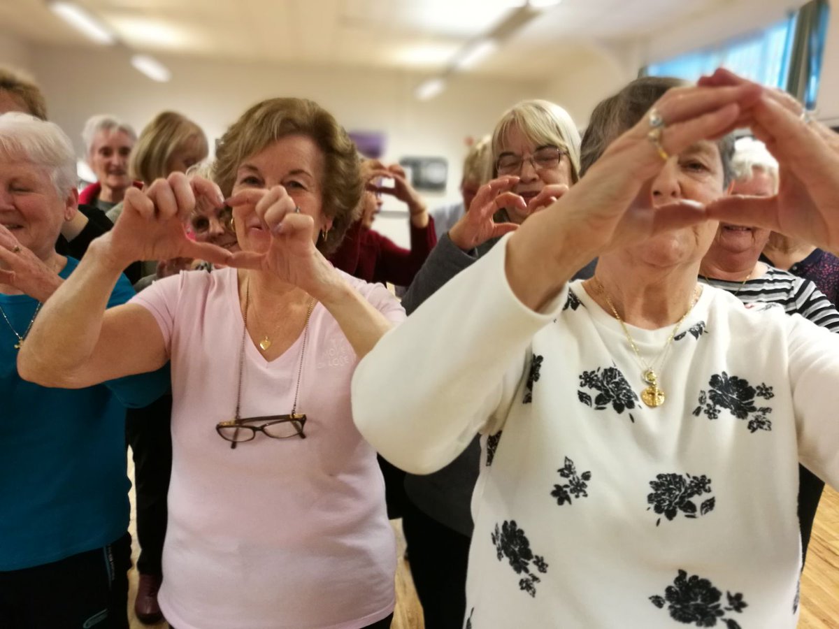 moveitorloseit1's tweet image. Our class members are feeling the love this #ValentinesDay at Falcon Lodge Community Centre. 

It's a class designed to help people move more, get more active and make friends. What more can you ask for? 

#exercise #fitness #wellbeing #over60s #love #youngatheart