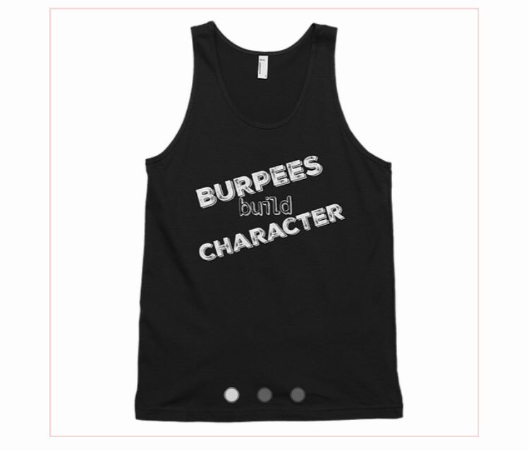 Wellness Wednesday: Your muscles may be sore from putting in the extra work this week, keep moving and stay hydrated 💦to help those achy muscles! Head over to our SS to get our burpees build character tank to remind you that conditioning is key! PC: FIRSTORDER for 10% off