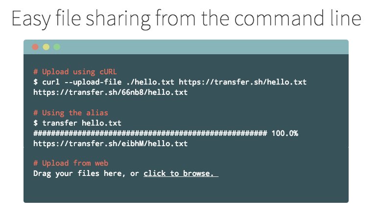 https://t.co/lm00LUpxxZ easy file sharing from the command line ...