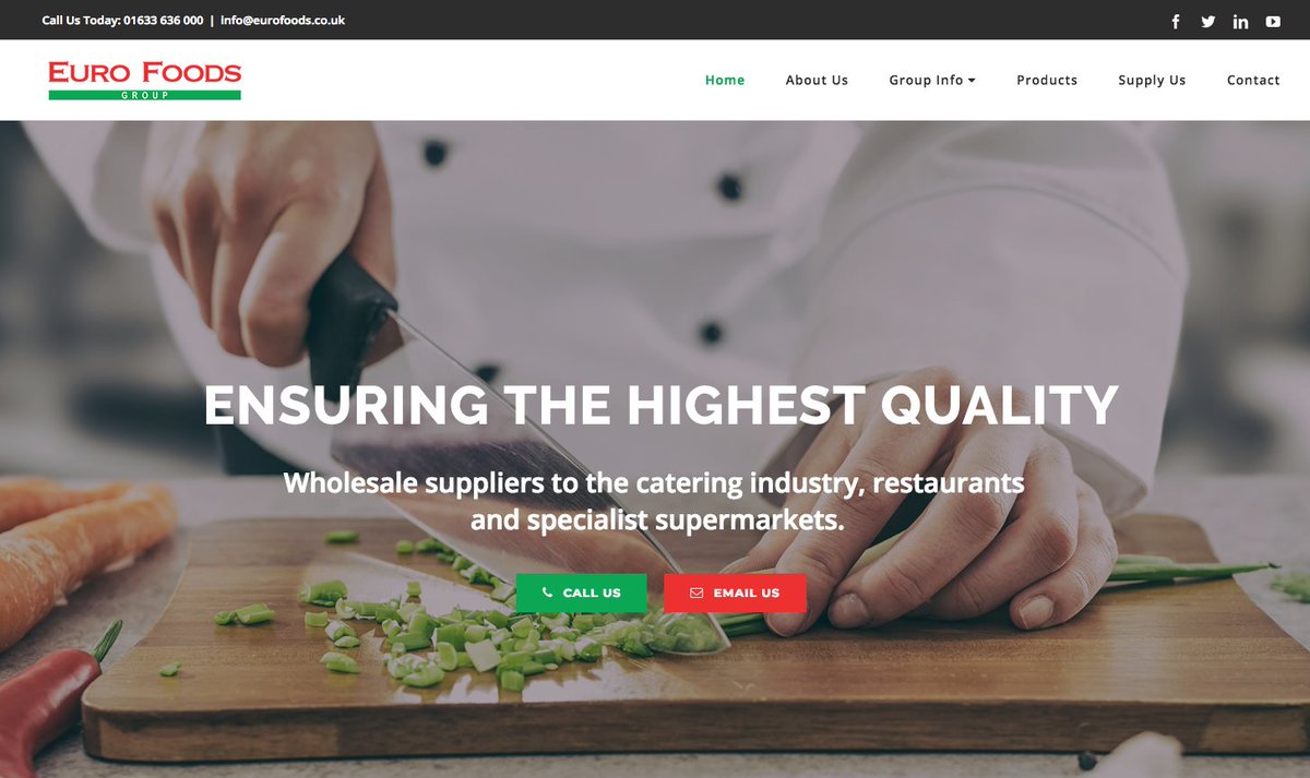 We are proud to present our brand new website! Take a look and let us know what you think: eurofoods.co.uk
#Food #Wholesale #ingredients #herbs #spices #meat #vegetables #seafood #Packaging #Catering #restaurant #Takeaway