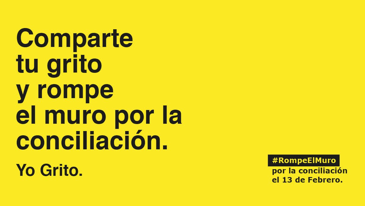 ¡Sin corresponsabilidad no hay conciliación! Conciliar es cosa de todos.
Grita con nosotras en nuestro muro aquí 👉🏻 rompeelmuro.com
#RompeElMuro #concilia13f #SomosEquipo