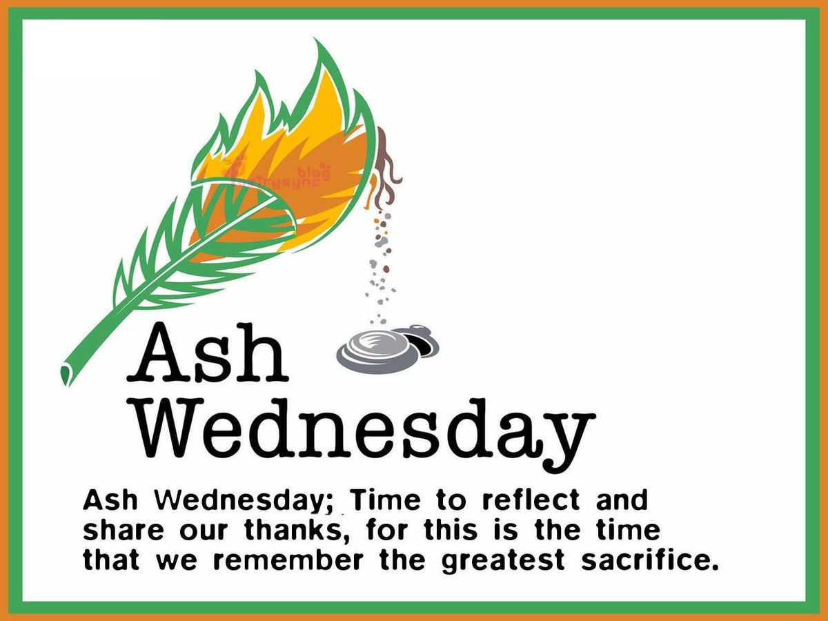 MrsRouthJones's tweet photo. God bless you all this Ash Wednesday x The beginning of lent x #AshWednesday #beginningoflent #Lent https://t.co/lk1BDjcOBJ