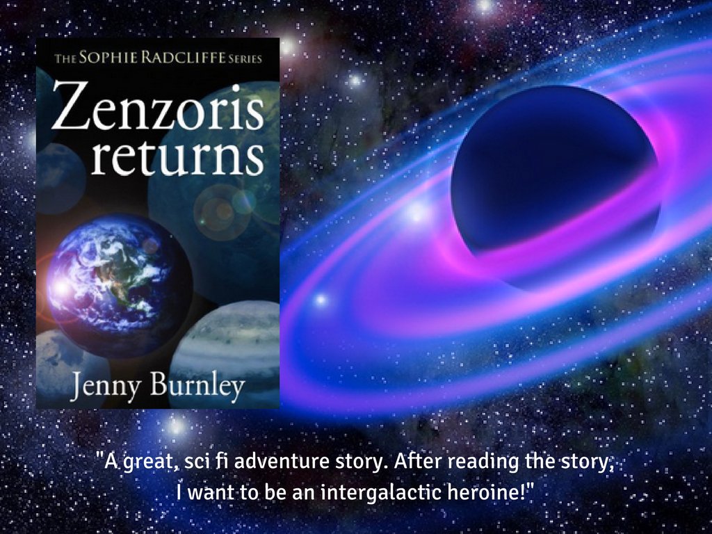 RT JennyBurnley1
5 stars: "Thrilling scifi adventure!"
 ZENZORIS RETURNS 
amzn.to/2rGuspy   
Kindle ebook fantasy shortreads