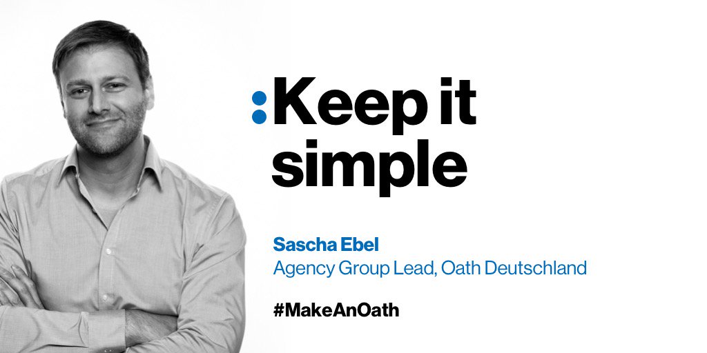 yahoobusinessde's tweet photo. Der Oath unseres Agency Group Lead ist ein Klassiker! Weil er hilft, sich auf das Wesentliche zu konzentrieren.
#OathDeutschland #MakeAnOath #WhatsYourOath https://t.co/3g6vxpKzZg