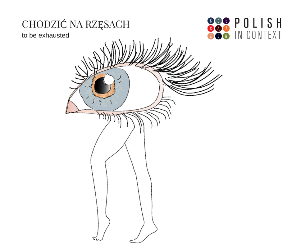 PolishInContext's tweet photo. CHODZIĆ NA RZĘSACH
/być zmęczonym, wyczerpanym, u kresu sił, zazwyczaj z powodu braku snu/
1. Niejedna mama w pierwszych miesiącach życia dziecka chodzi na rzęsach z niewyspania.
#PinC #learningpolish #idiomspl https://t.co/CW0Ol2ojN9