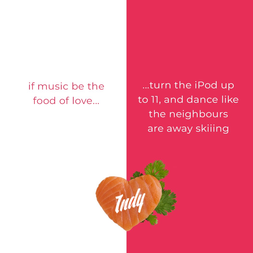Sending all the love from everyone at the Indy team. Cook. Eat. Love. See you on the 19th. X