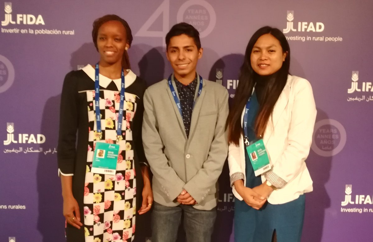 martinarantxa88's tweet photo. #IFAD Governing Council #Day2. Looking forward to hear from these inspiring young people this afternoon at the interactive session #3 Investing in rural youth. @IFADnews @antoncordone #IFADgc #ruralyouth #gloabgoals #Roma #youth2030 https://t.co/sDr7FSi1Rt