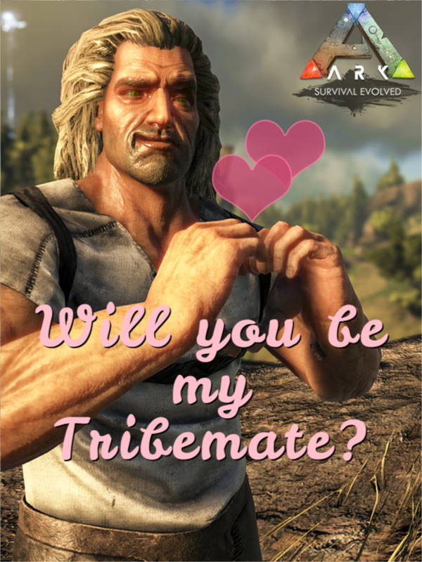 survivetheark's tweet photo. Don't forget to send that special someone in your tribe an ARK Valentine's Day card today! Make one and share them with #MateBoosted! https://t.co/h3F8ofV5t1 https://t.co/WIjVb4WoCX