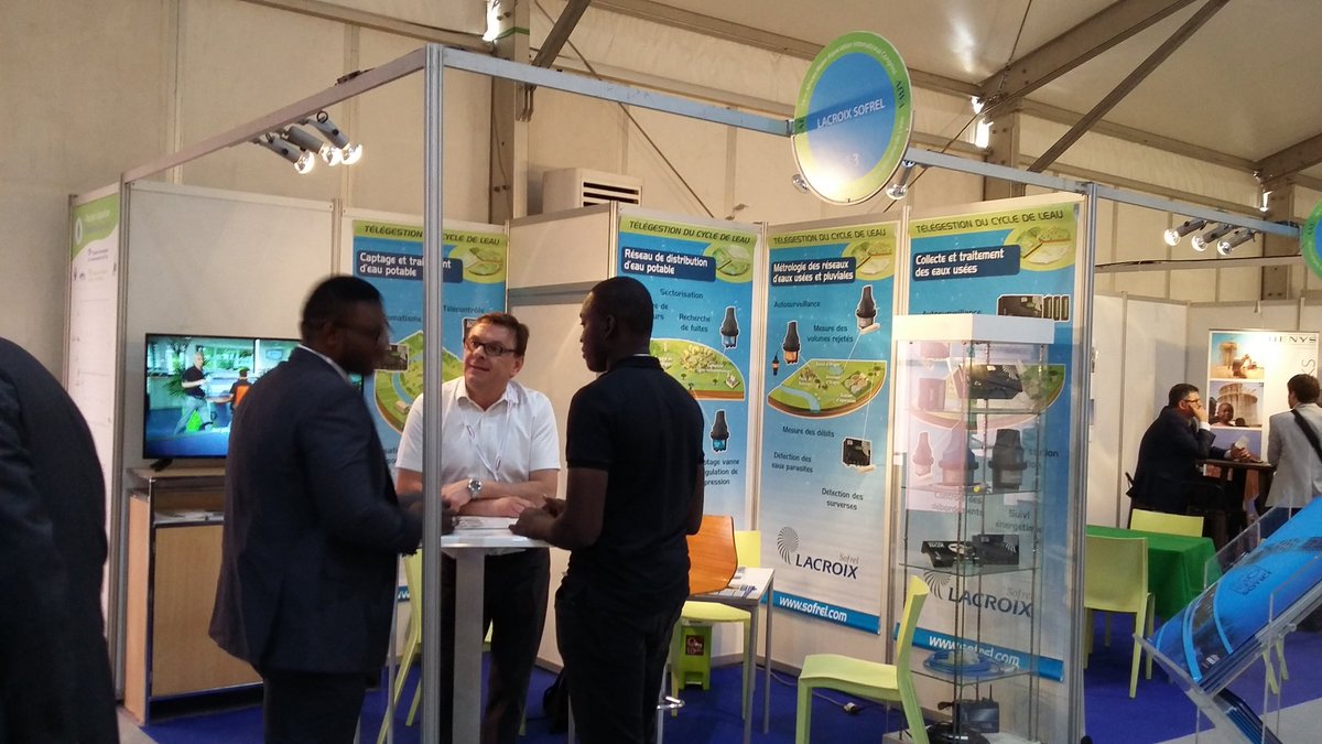Venez découvrir les solutions de #télégestion @LACROIXSofrel pour optimiser la gestion des réseaux d’eau en Afrique au congrès de @AfWA_AAE à Bamako.