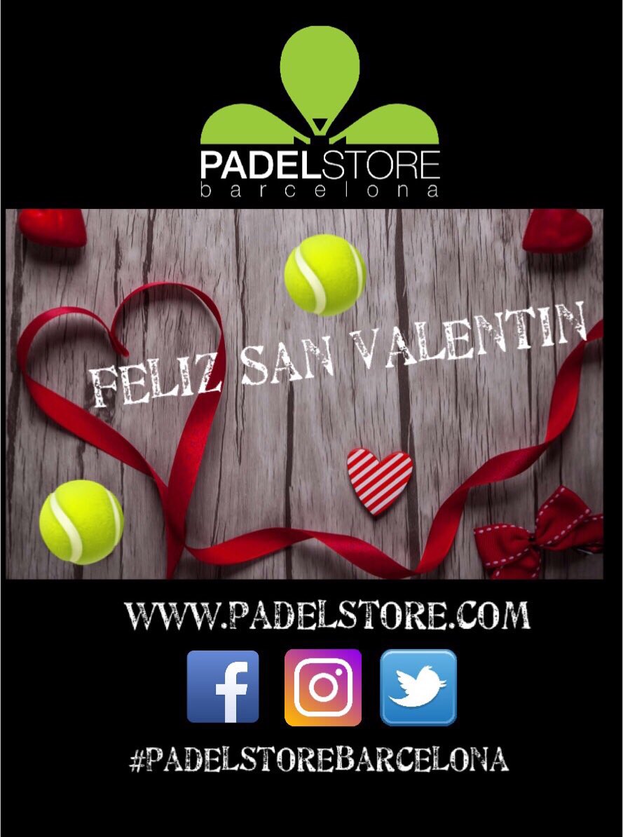 Feliz San Valentin!! #padelstorebarcelona #tiendadepadel #padelmasculino #padelfemenino #igerspadel #padeladdict
