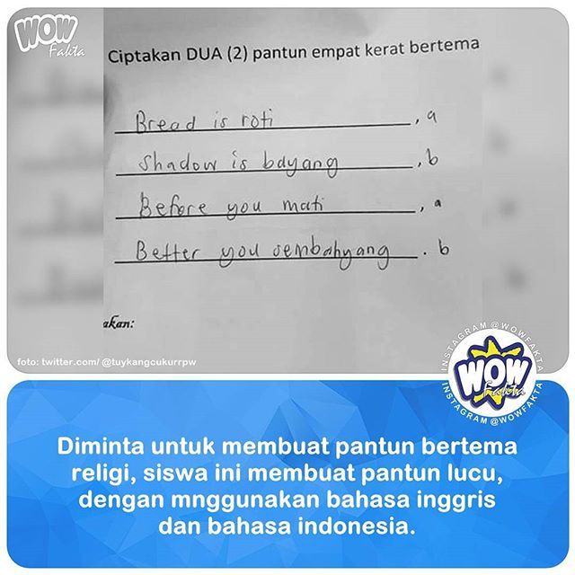 Fakta Faktanya Wow On Twitter Https T Co N7bu2bfwvb Sebuah