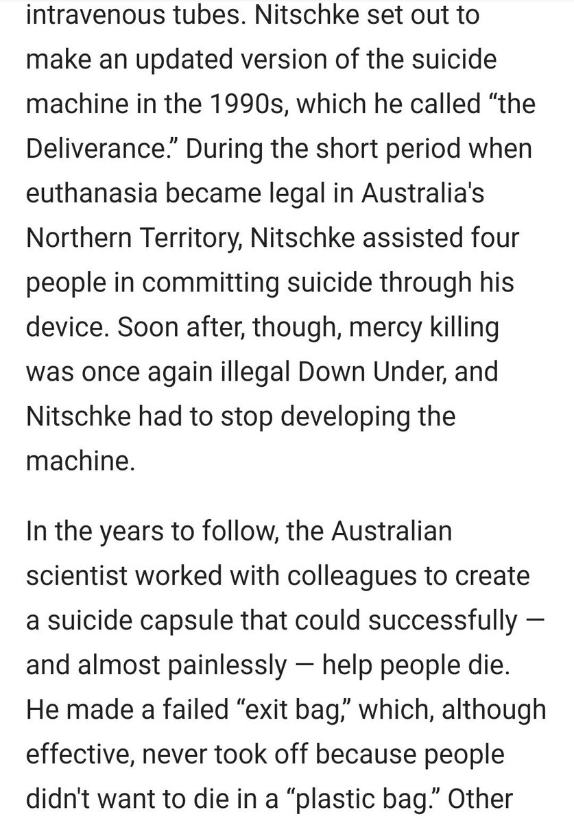 GBabeuf's tweet image. Some wonderful potential trade names in here: #TheDeliverance, #ExitBag