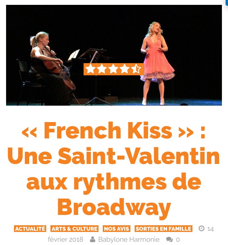 CoupeFileCom's tweet photo. ❤️ Une #saintvalentin aux rythmes de #Broadway, ça vous dit ? C’est ce soir avec le #FrenchKiss de @fleur_mino au #TheatreTrevise > https://t.co/uvqrFcML30 merci @BabyloneHarmo https://t.co/JelbiFYwkd
