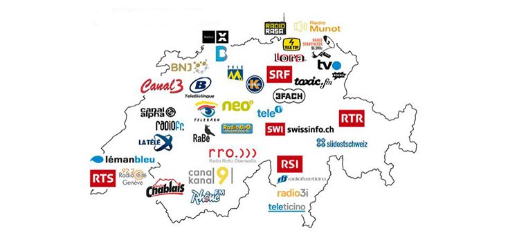 European media organisations express their support for Swiss #PublicServiceMedia and regional TV and radio stations in the run up to the public vote on the abolition of the licence fee. Read more: ow.ly/qIEK30iomDO