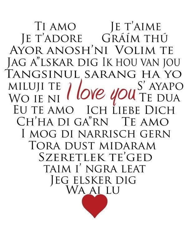 EoiViveiro's tweet photo. Formas de dicir QUÉROTE noutras linguas #amor #love #amour #amore #liebe https://t.co/OSp3oyZZ5N