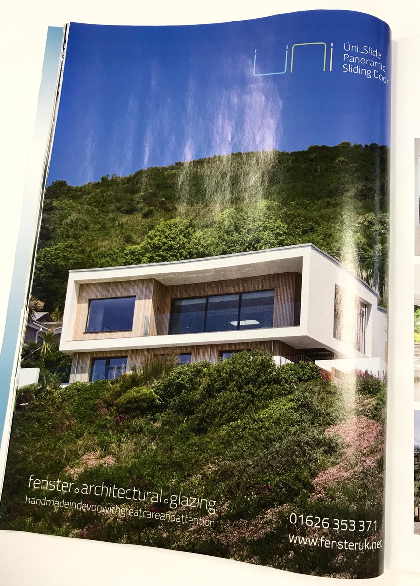 Unislide's tweet image. Who spotted the beautiful @kastarchitects Sea Edge house on the cover of @MyHomebuilding! Very proud to be part of this project and the sliding doors look pretty good too ;) 🏡 #UniSlide #SlidingDoors #Architects