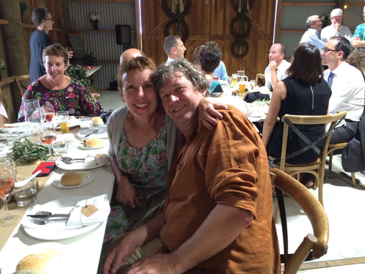 Prue & David tweet media