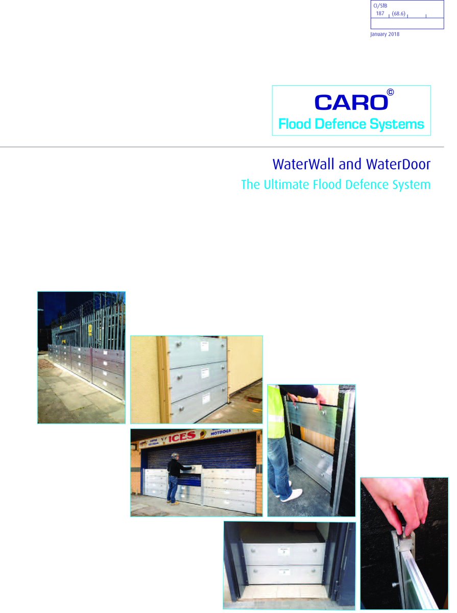 NEW brochure now available for Caro Flood Defence Systems! As one of the UK's leading Flood Defence manufacturers, CaroFDS is your solution to help protect against flood damage.  View &amp; download the brochure at digitalissue.co.uk/Publishing/car…
