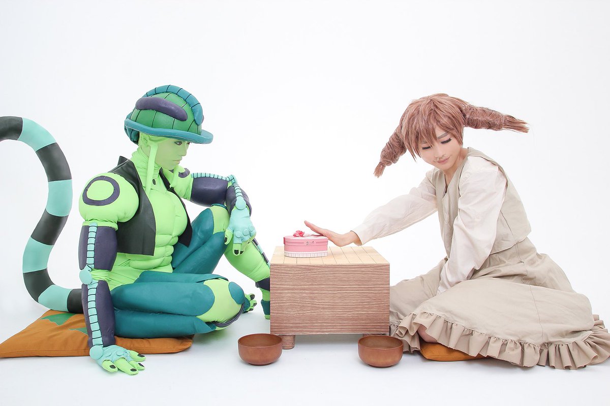 大佐 V Tvittere Hunter Hunter メルエム コムギ 最後を コムギ お主と打って過ごしたかった コムギ アカバネ そちゃ Retouch 大佐