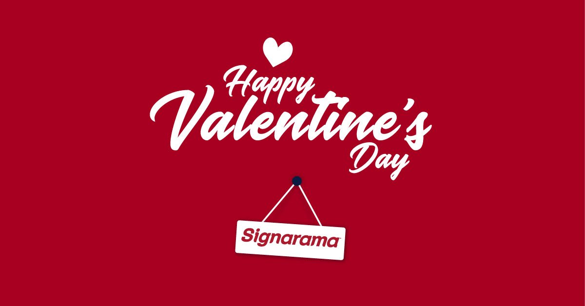 All you need is love . . . SIGNS! Happy Valentine's Day from Signarama <a href="/signaramaEVV/">Signarama Evansville</a>! #ValentinesDay #Love bit.ly/2EWs9kt