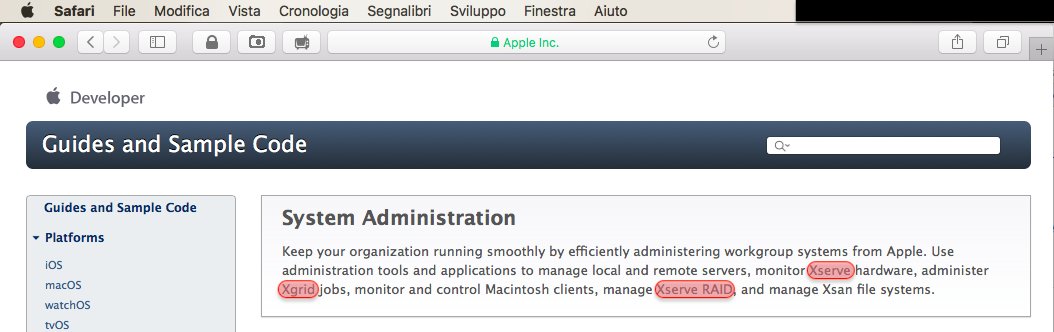 XFox's tweet image. #Apple likes to joke these days… #Xserve #XserveRAID #Xgrid @Apple developer.apple.com/library/conten…