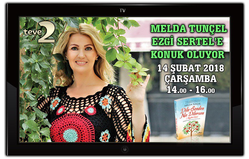 yediverenyayin's tweet photo. Yazarımız Melda Tuncel ' Dile Senden Ne Dilersen' kitabıyla Ezgi Sertel'e konuk oluyor. iyi seyirler.
#yediverenyayınları
#meldatuncel
#kitap
#dilesendennedilersen
#yazar https://t.co/aY8UKGUD5b