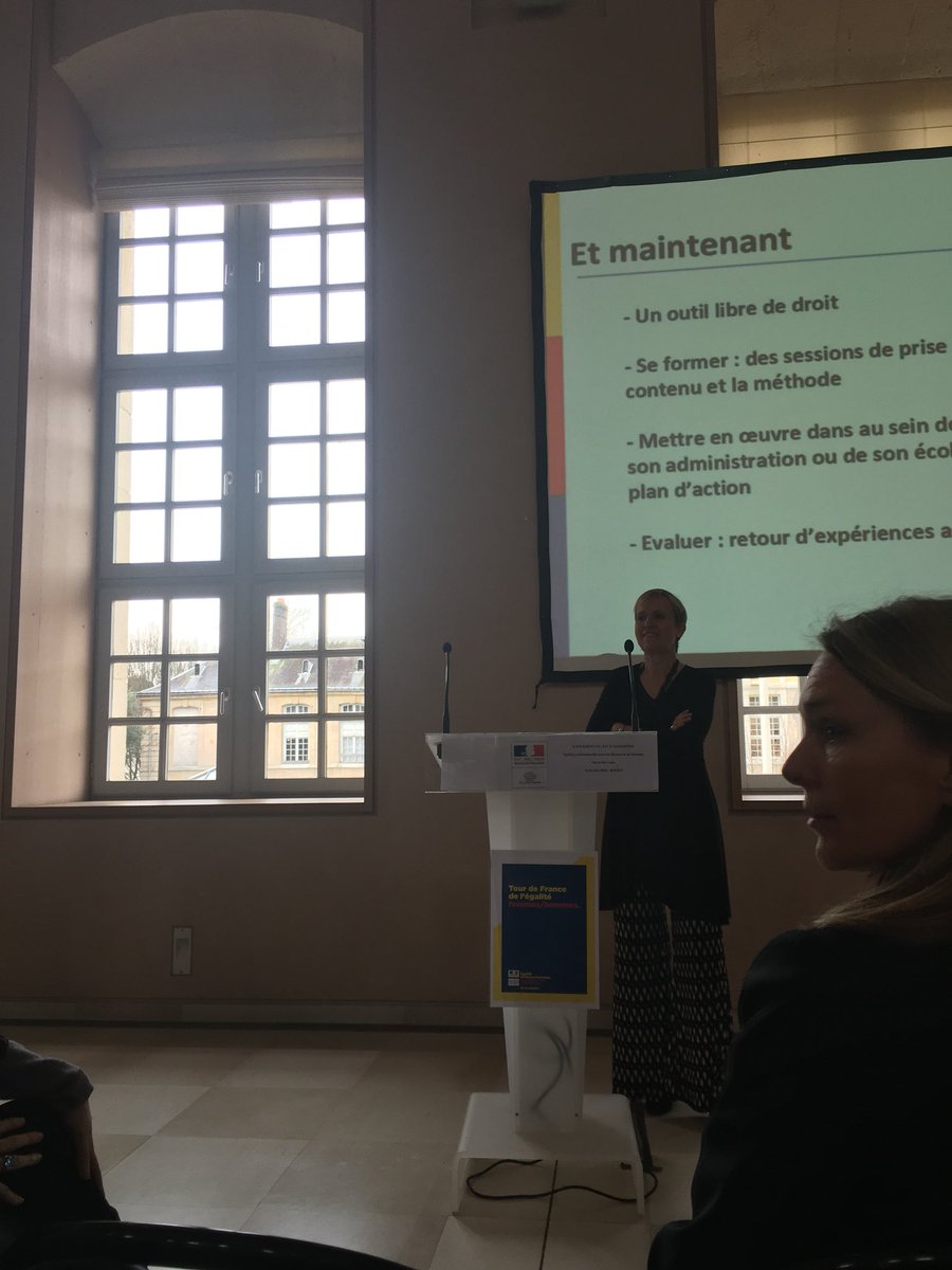 CarolineSamit's tweet photo. #EgaliteFH @FabienneBucco #CopActiv « Être à sa juste place , ne pas mettre les uns à la place des autres »- @Fabienne Bucco : « je n’ai jamais aussi bien travaillé qu’avec des équipes mixtes » https://t.co/FGcYXgipdK