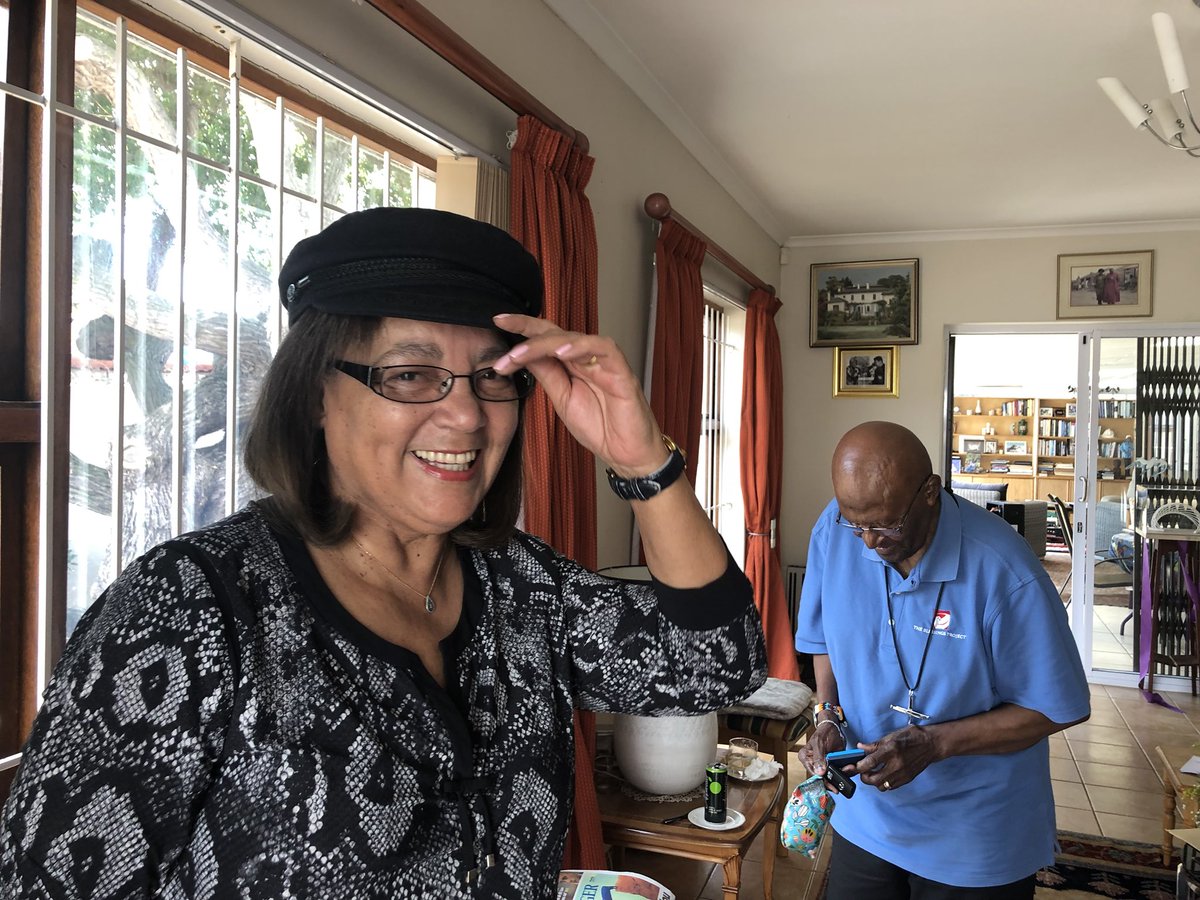 I am so grateful for the the support and words of encouragement offered by the Arch <a href="/TheDesmondTutu/">DesmondTutu Official</a> and Mama Leah. Two amazing leaders I have great love and respect for.