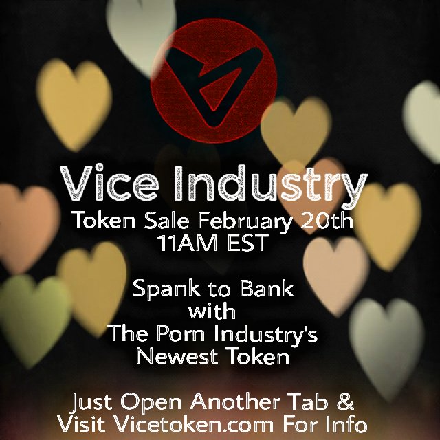 EncryptedSloth's tweet image. What are you doing this Valentine&apos;s day?... Yeah, that&apos;s what I thought. Watch Porn, Get Paid, with Vice Industry Token. Coming soon #vice #porn #cryptocurrency #icon #icx #ETH #fapchain