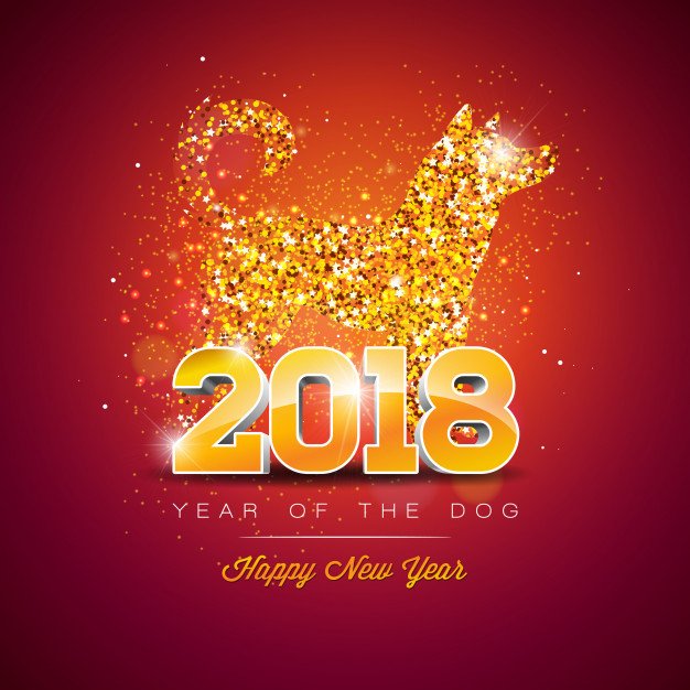 Wishing you a Happy Chinese New Year 2018 - Year of the Dog
Gong Xi Fa Cai
新年快乐
