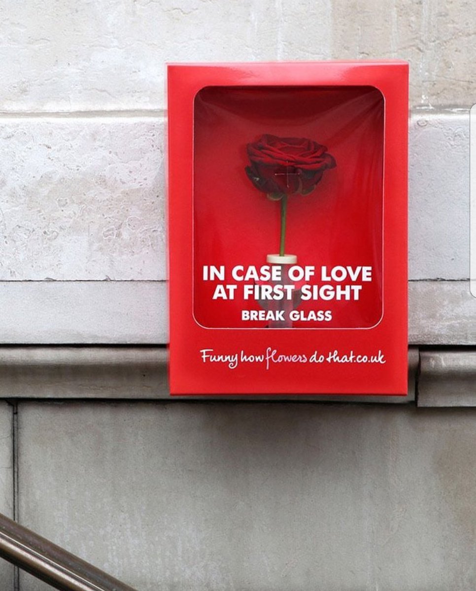 Rompi il vetro in caso di amore a prima vista!

🌹 Un sito web di fiori ha utilizzato un'azione di #Guerrilla #Marketing per la giornata di #SanValentino. #Love!