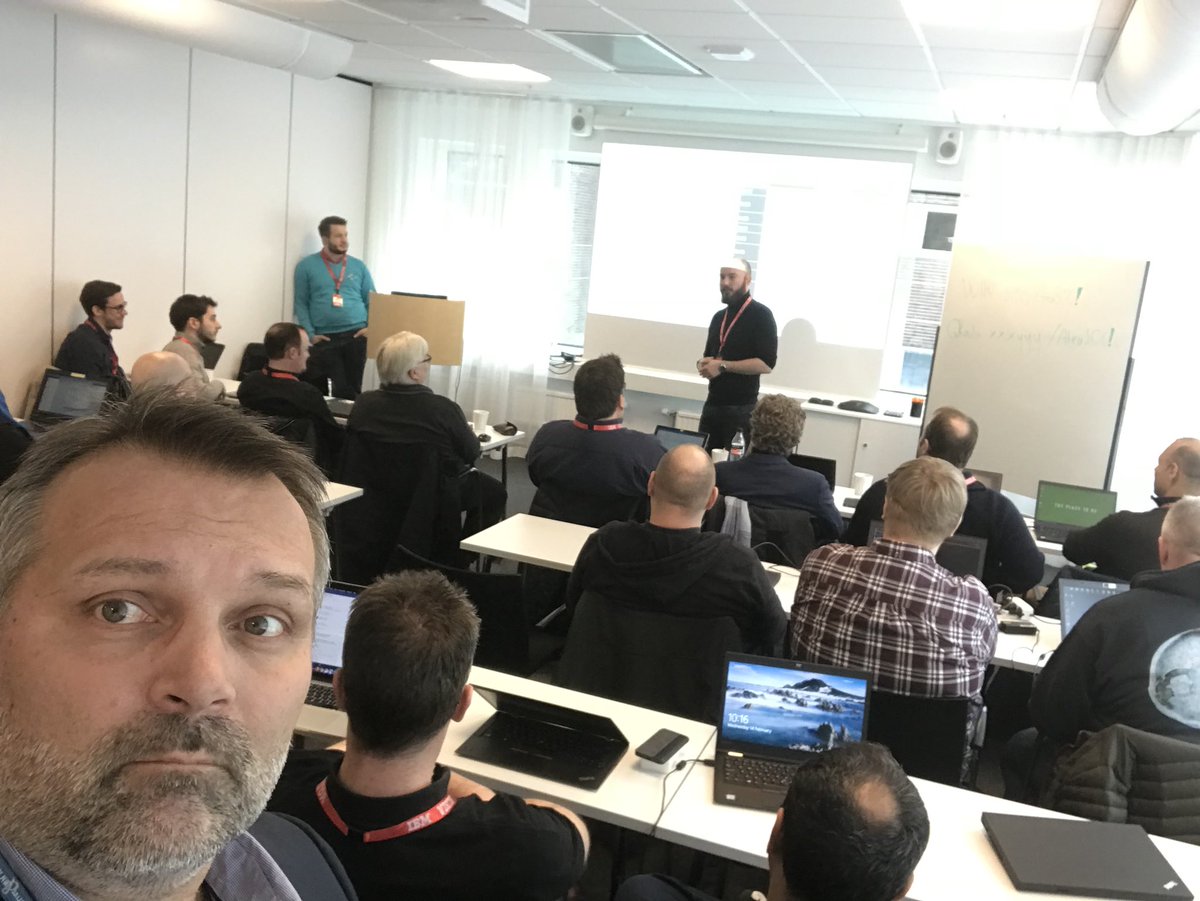 Attending IBM Qradar lab training together with 20 people from Atea DK, Atea SE, Atea NO and Cisco.
Building skills 👍🤓