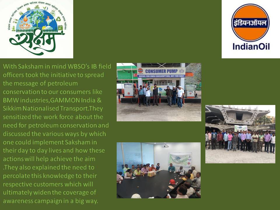 wb_IndianOil's tweet photo. #mainhoonsaksham #PCRA #OILCONSERVATION #saksham #OILCONSERVATION https://t.co/l4NFIB4E04