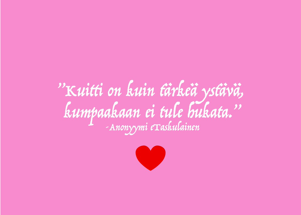 eTasku's tweet image. Näin Ystävänpäivän kunniaksi myös me eTaskulaiset herkistyttiin pohtimaan ystävien tärkeyttä. #ystävänpäivä