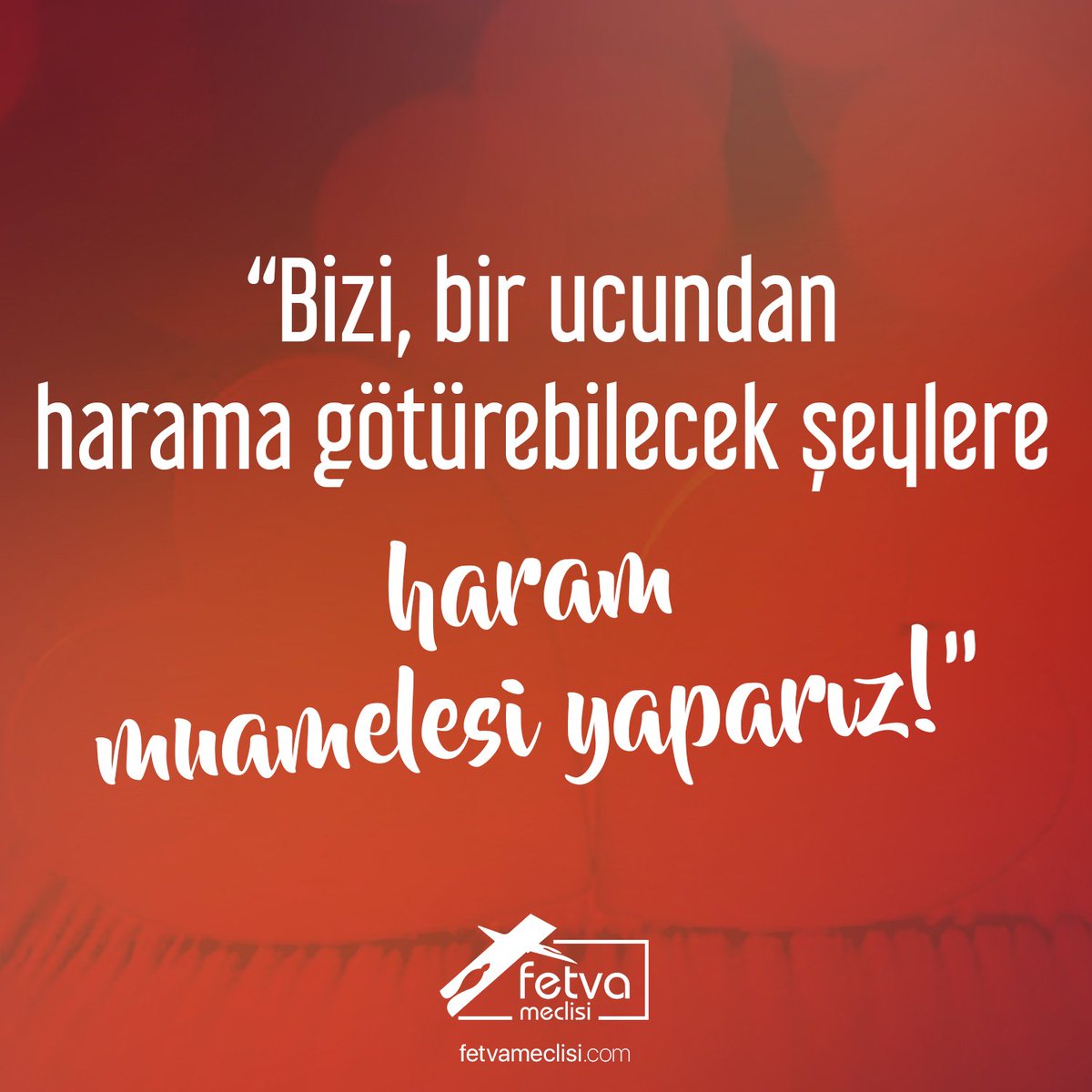 fetvameclisicom's tweet photo. ❓ Soru: Sevgililer Günü Kutlamak Neden Caiz Değil?
 
👉 @nurettinyildiz 

✅ https://t.co/HUz3EjJZUv https://t.co/eXLD6Gql2g
