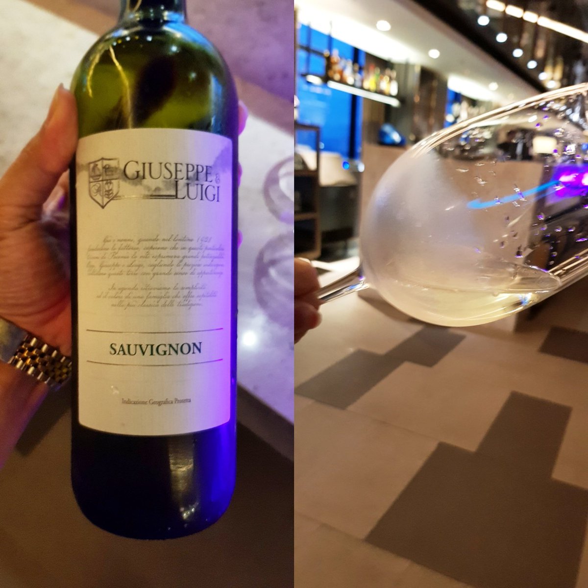 ConanSam's tweet photo. #tastesamwine #giuseppe&amp;Luigi #italian #whitewine #sauvignon #wine #Italian https://t.co/qGaoBACN8Q