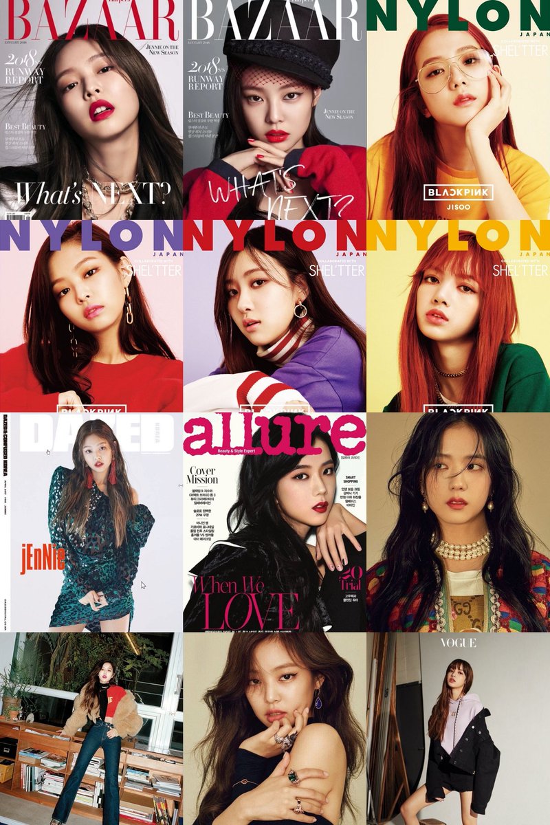 Total 42+ imagen blackpink magazine photoshoot - Viaterra.mx