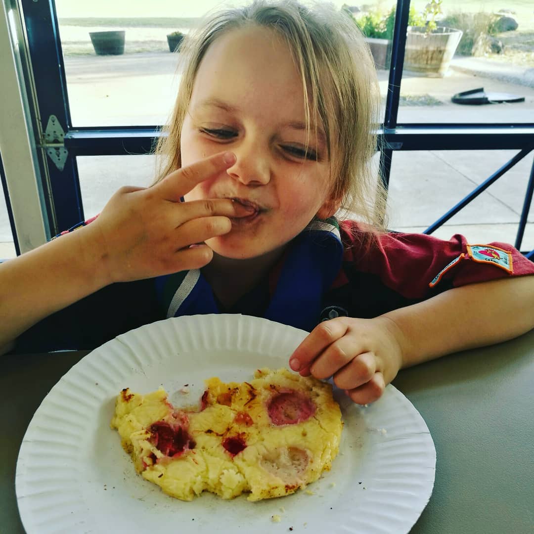 sthmorangscouts's tweet photo. Joeys had a double celebration for #valentinesday &amp; #ShroveTuesday  #pancakes cooked over romantic candlelight with loveheart strawberries! #fire #cooking #lifeskills #joeysareawesome @ScoutsVic @ScoutsAustralia https://t.co/xYfZ2Zq4aG