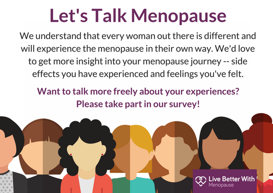 LBWmenopause's tweet photo. The discussion starts HERE. We want to have more open discussions about the #menopause. But first, we need to hear from YOU about your personal experiences and how we can best help and support you. Take part in our survey today: https://t.co/UwFPhMOSaS
#lbwmenopause https://t.co/d1wSajQIGX